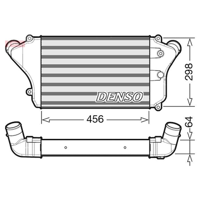 Denso Radiator DIT45005