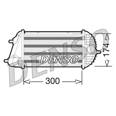 Denso Radiator DIT47001