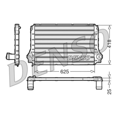 Denso Radiator DIT50003