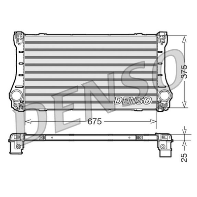 Denso Radiator DIT50005