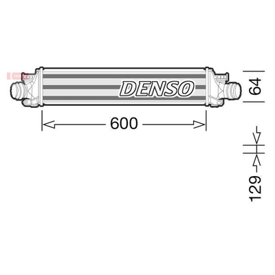 Denso Radiator DIT99000
