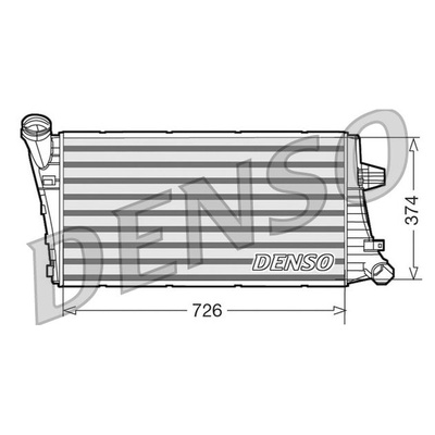 Denso Radiator DIT99020