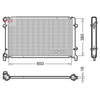 Denso Radiator DRM02014 thumbnail
