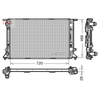 Denso Radiator DRM02022 thumbnail