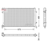 Denso Radiator DRM02027 thumbnail
