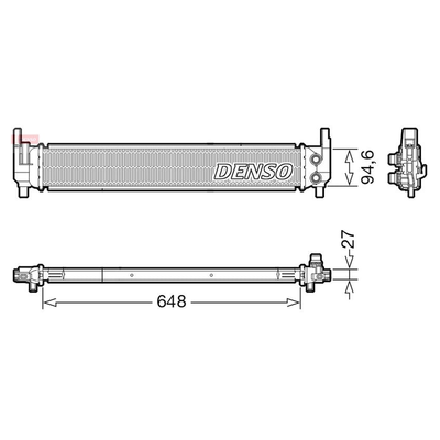 Denso Radiator DRM02042