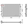 Denso Radiator DRM02050 thumbnail