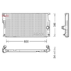 Denso Radiator DRM05004 thumbnail