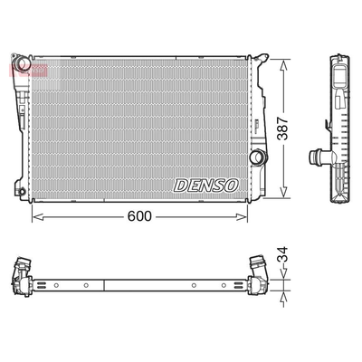 Denso Radiator DRM05006