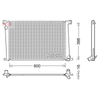 Denso Radiator DRM05007 thumbnail