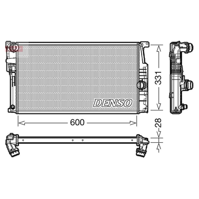 Denso Radiator DRM05014