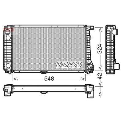 Denso Radiator DRM05016