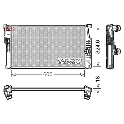 Denso Radiator DRM05017