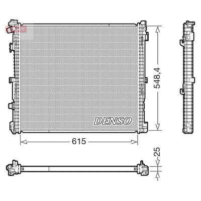 Denso Radiator DRM05018