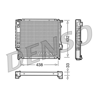 Denso Radiator DRM05021