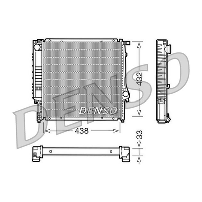 Denso Radiator DRM05022