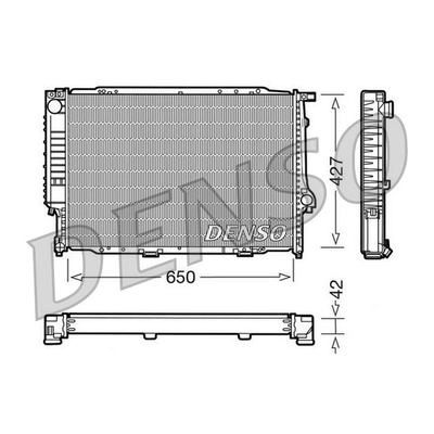 Denso Radiator DRM05056