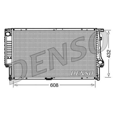 Denso Radiator DRM05061