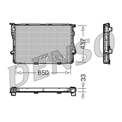 Denso Radiator DRM05067