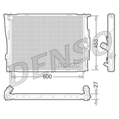 Denso Radiator DRM05073