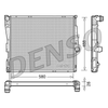 Denso Radiator DRM05090 thumbnail