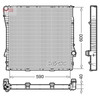 Denso Radiator DRM05112 thumbnail