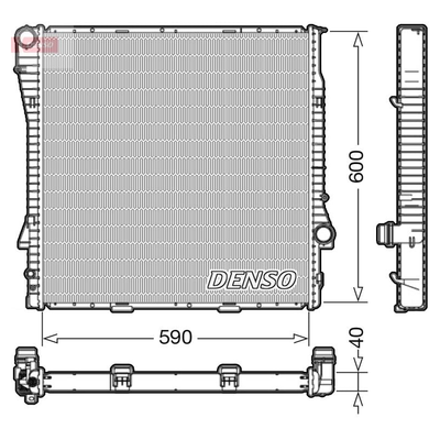 Denso Radiator DRM05112