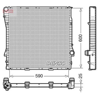 Denso Radiator DRM05113