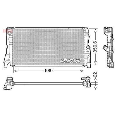 Denso Radiator DRM05118