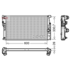 Denso Radiator DRM05120 thumbnail