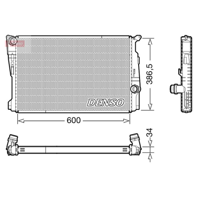 Denso Radiator DRM05122