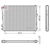 Denso Radiator DRM05123 thumbnail
