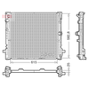 Denso Radiator DRM05124 thumbnail