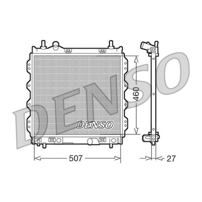 Denso Radiator DRM06005