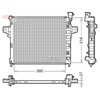 Denso Radiator DRM06031 thumbnail