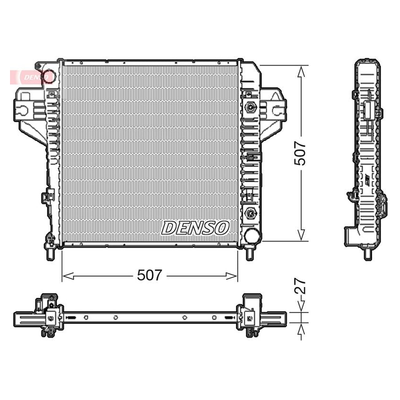 Denso Radiator DRM06033
