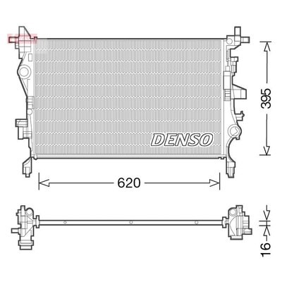 Denso Radiator DRM06036