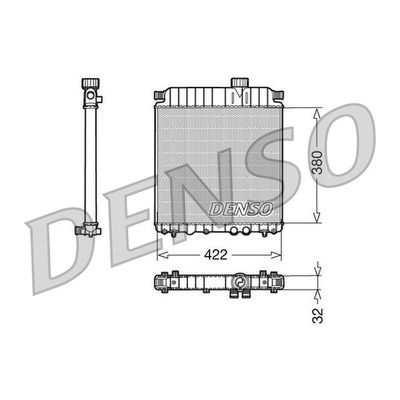 Denso Radiator DRM07031