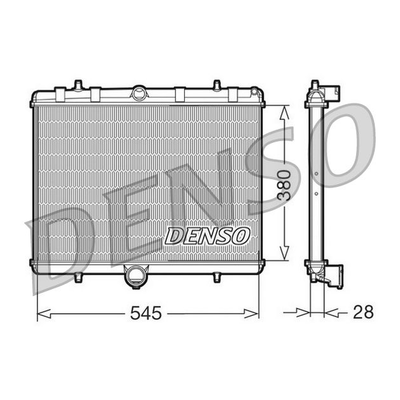 Denso Radiator DRM07060