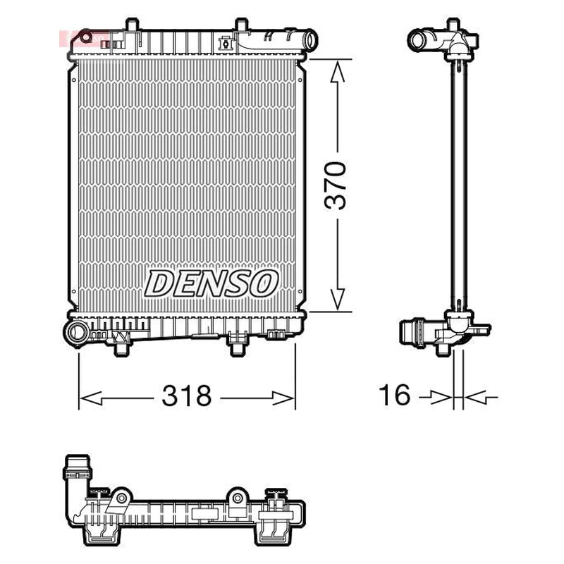 Denso Radiator DRM07062 – tradevehicleparts.co.uk