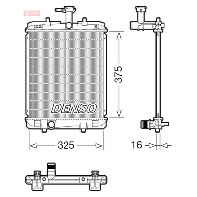Denso Radiator DRM07063