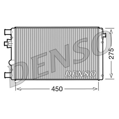 Denso Radiator DRM09042