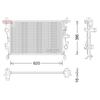 Denso Radiator DRM09044 thumbnail