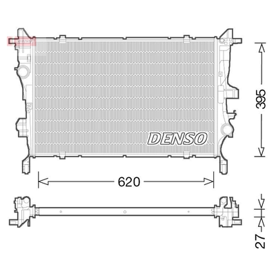 Denso Radiator DRM09045