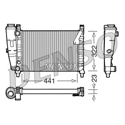 Denso Radiator DRM09143