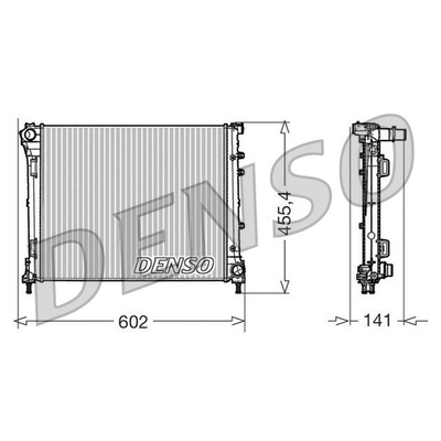 Denso Radiator DRM09160