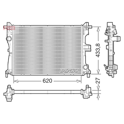 Denso Radiator DRM09179