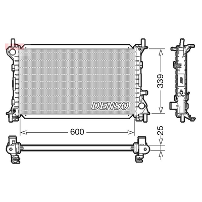 Denso Radiator DRM10003
