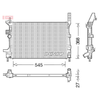 Denso Radiator DRM10029 thumbnail