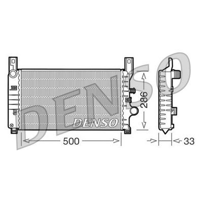 Denso Radiator DRM10034